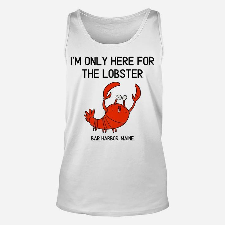 Funny Lobster Bar Harbor Maine Souvenir Gift Unisex Tank Top
