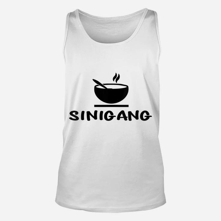 Womens Sinigang Filipino Soup Philippines Pinoy Funny Food Unisex Tank Top