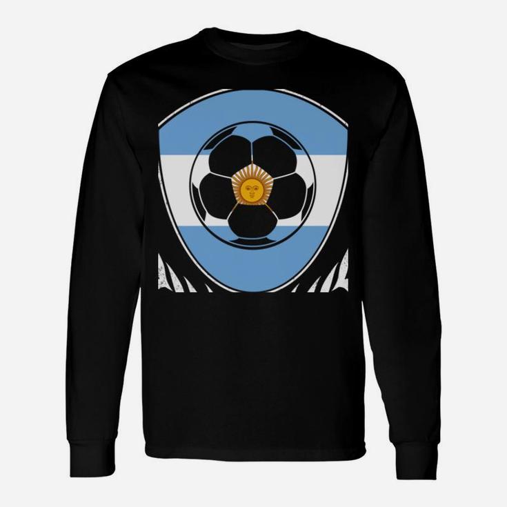 Argentinian Football 2018 Hoodie Argentina Soccer Jersey Unisex Long Sleeve