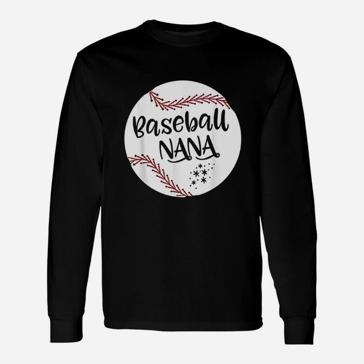 Baseball Nana For Grandma Women Mothers Day Gifts Unisex Long Sleeve