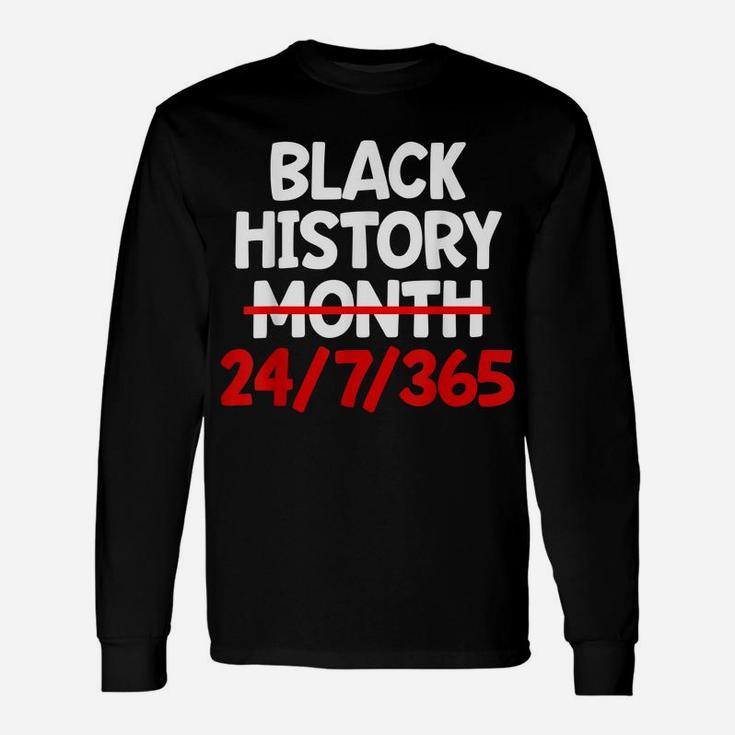 Black History Month  African American Pride Gift Unisex Long Sleeve