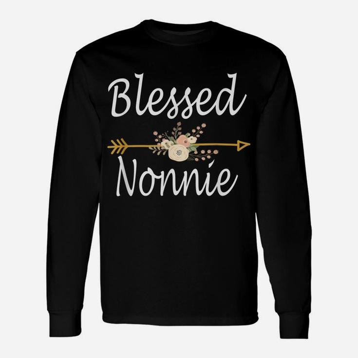 Blessed Nonnie Shirt Christmas Gifts Tee Unisex Long Sleeve
