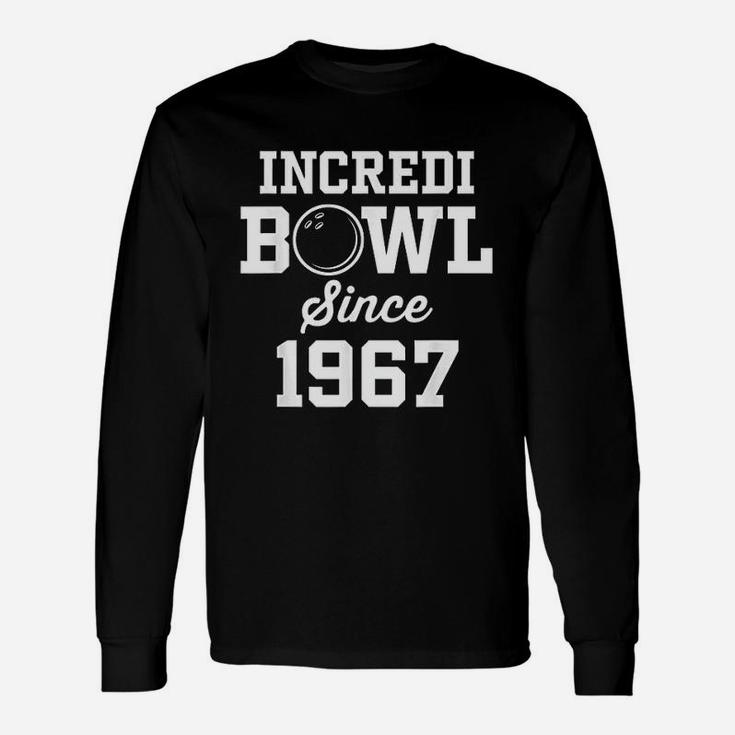 Bowling Gift For 54 Year Old Bowler 1967 Unisex Long Sleeve