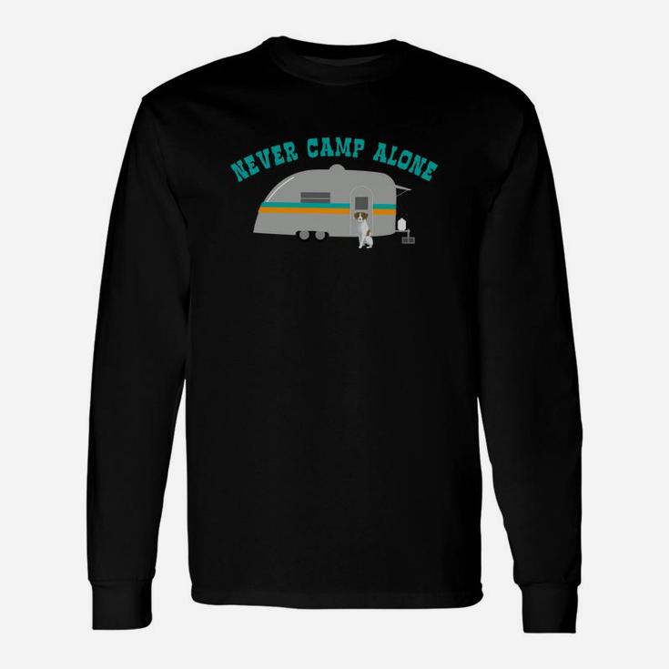 Brittany Spaniel Shirt Dog Rv Funny Camping Travel Trailer Unisex Long Sleeve