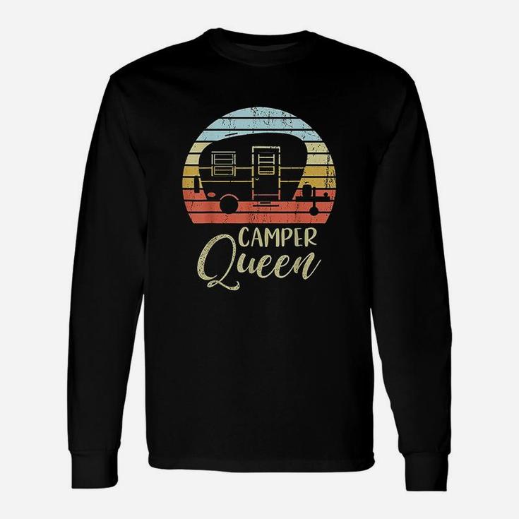 Camper Queen Classy Sassy Smart Assy Matching Couple Camping Unisex Long Sleeve
