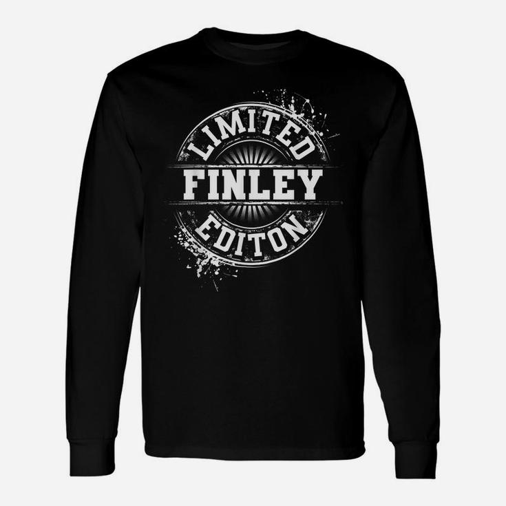 FINLEY Funny Surname Family Tree Birthday Reunion Gift Idea Unisex Long Sleeve