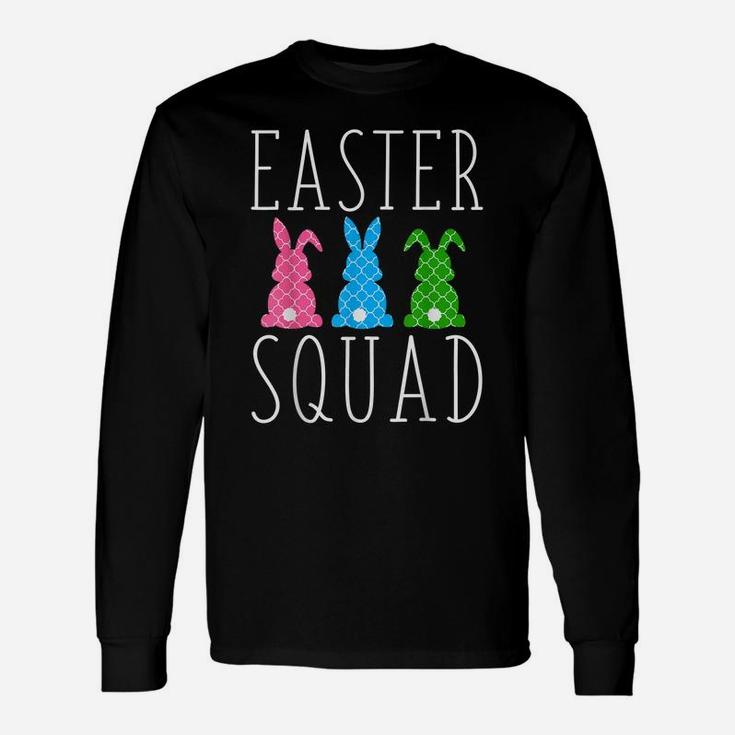 Funny Egg Hunting Family Matching Gift Set Easter Squad Unisex Long Sleeve