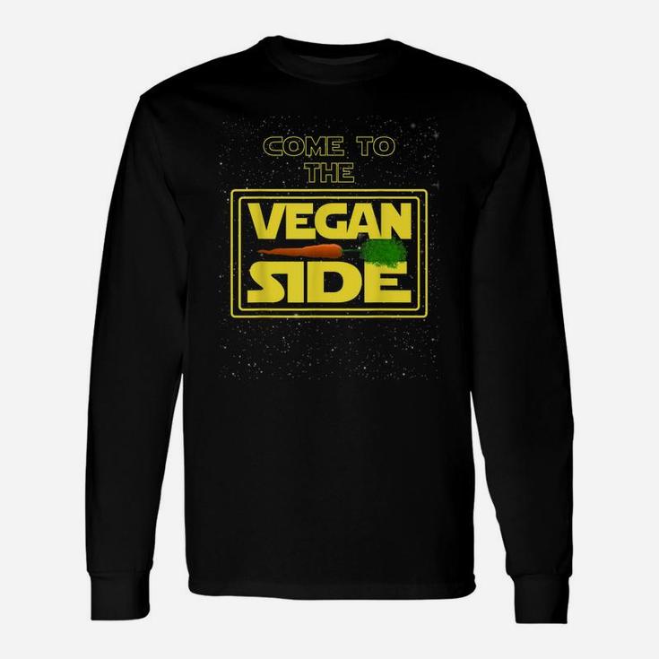 Go Vegan Universe - Come To The Vegan Side Unisex Long Sleeve