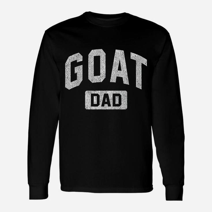 Goat Dad Gym Workout Fathers Day Gift Unisex Long Sleeve