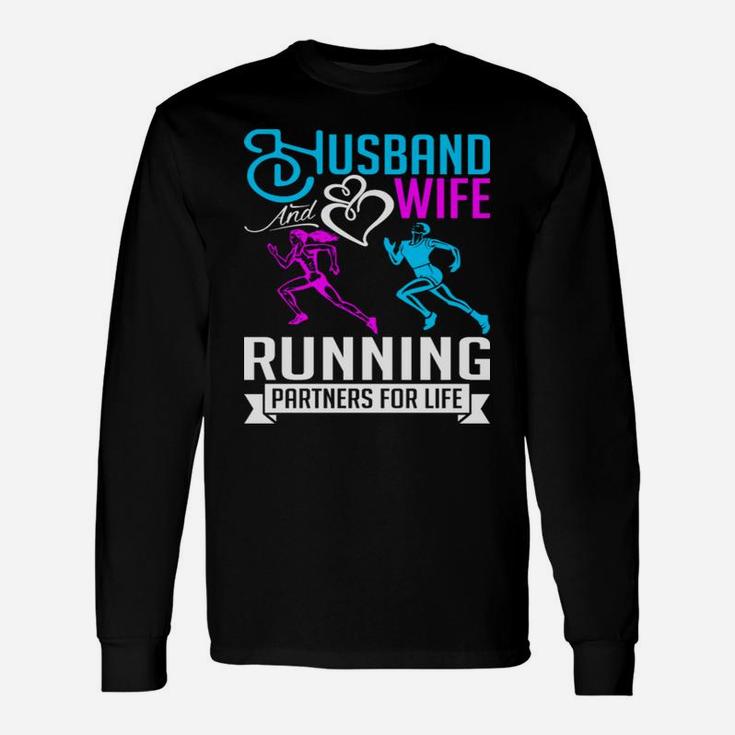 Husband And Wife Running Sweet Valentines Day 2018 Unisex Long Sleeve