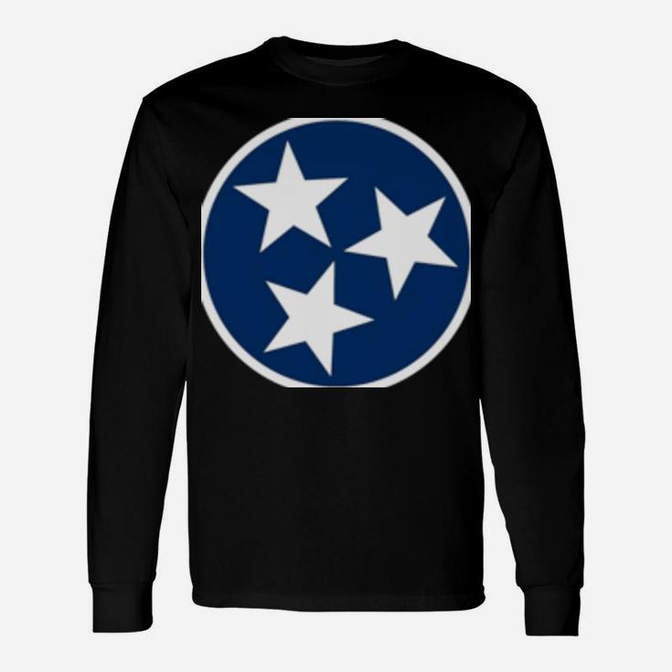 Knoxville Sweatshirt Cute Blue & White Tennessee Flag Knox Unisex Long Sleeve