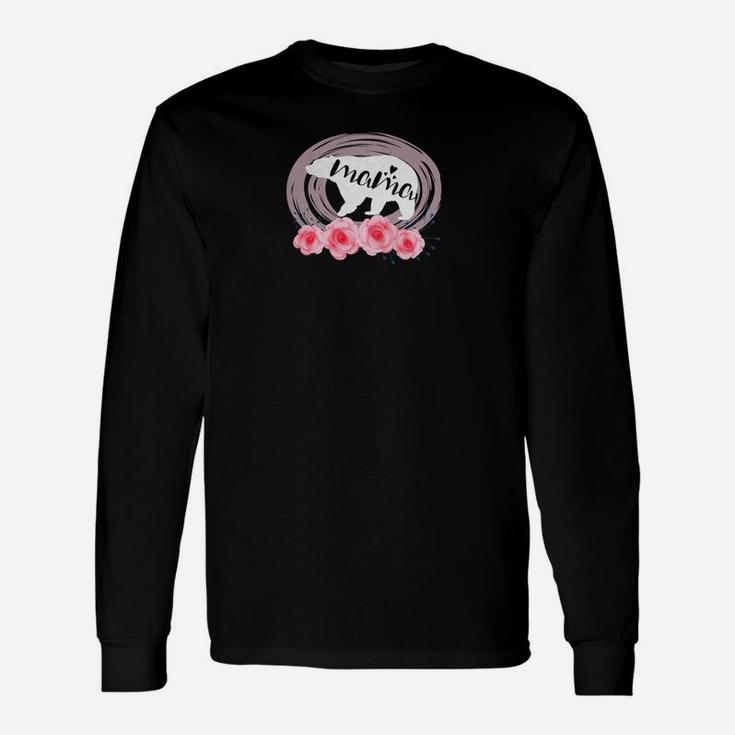 Mama Bear Cute Camping Tee For Women On Mothers Day 2 Unisex Long Sleeve