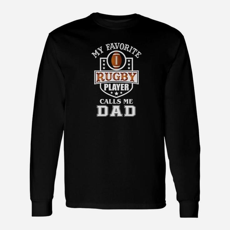 Mens Rugby Dad Shirt Fathers Day Gift Premium Unisex Long Sleeve