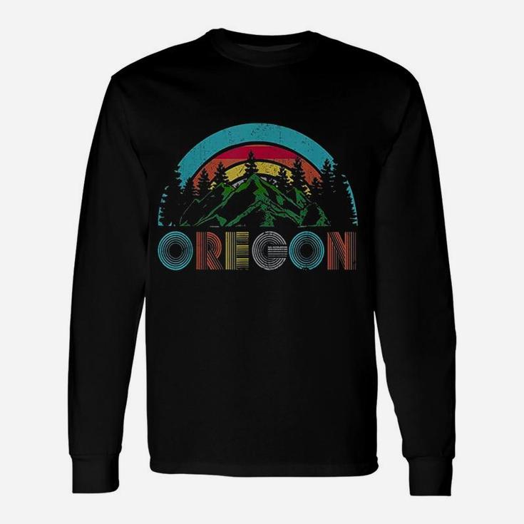 Mountains Outdoor Camping Hiking Gift Unisex Long Sleeve