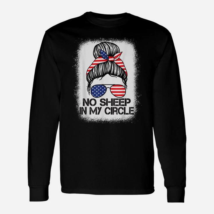 No Sheep In My Circle Bleached Unisex Long Sleeve