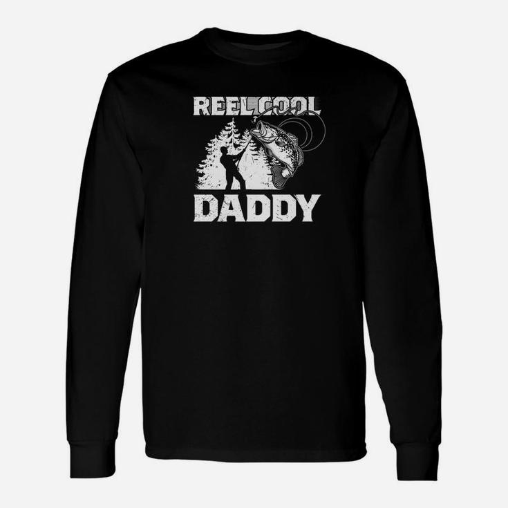 Reel Cool Daddy Fathers Day Fishing Lover Gift Unisex Long Sleeve