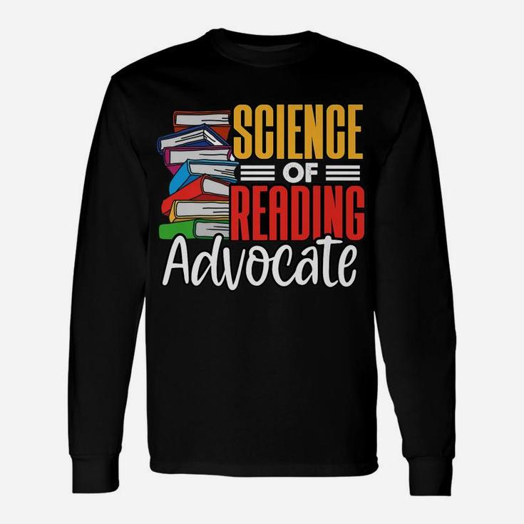Science Of Reading Advocate Literature Unisex Long Sleeve