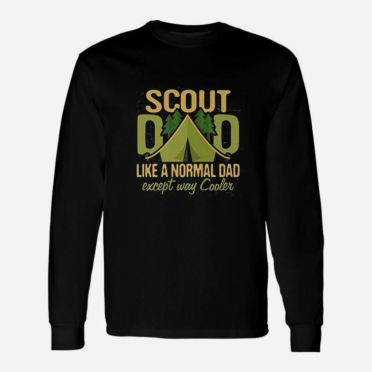 Scout Dad Cub Leader Boy Camping Scouting Unisex Long Sleeve