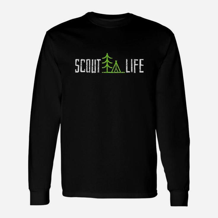 Scout Scouting Leader Camping Hiking Gift Unisex Long Sleeve