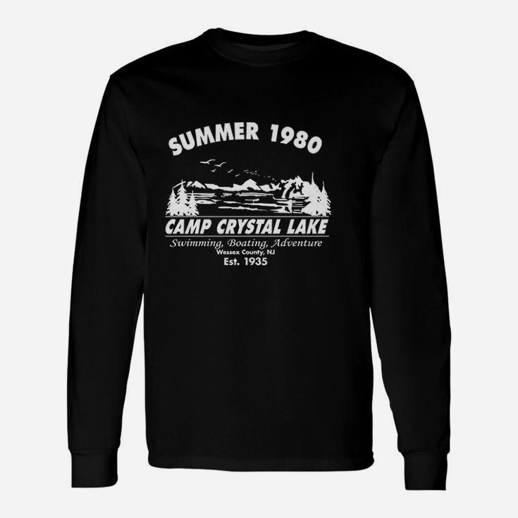 Summer 1980 Funny Graphic Camping Vintage Cool 80s Unisex Long Sleeve