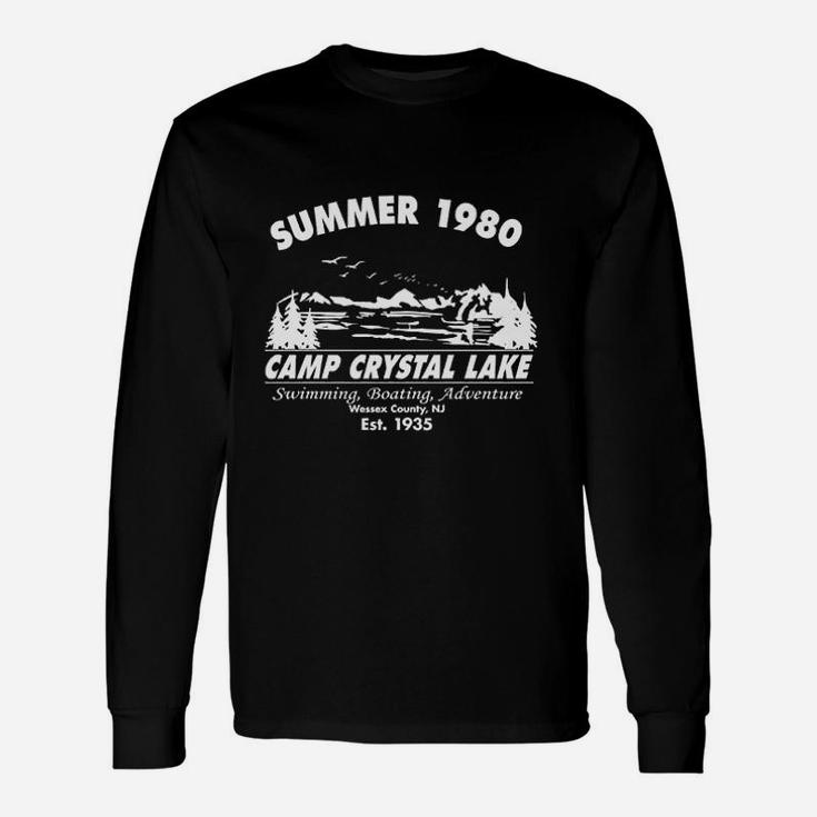 Summer 1980 Graphic Camping Vintage Cool 80s Unisex Long Sleeve