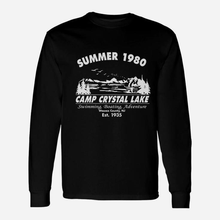 Summer 1980 Men Funny Graphic Camping Vintage Cool 80s Novelty Unisex Long Sleeve