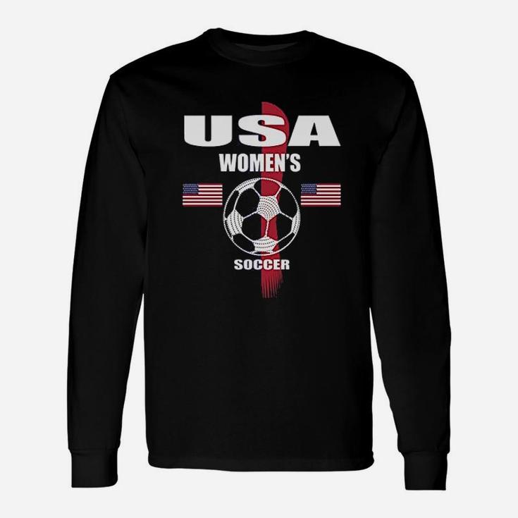 Women Soccer Team Usa United States Soccer Unisex Long Sleeve
