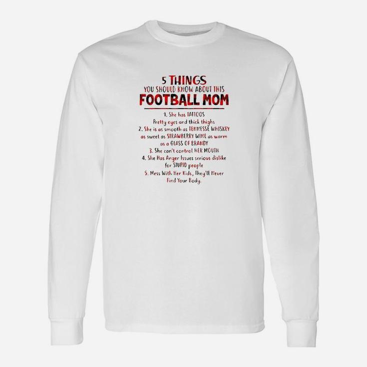 5 Things You Should Know About This Football Mom Unisex Long Sleeve
