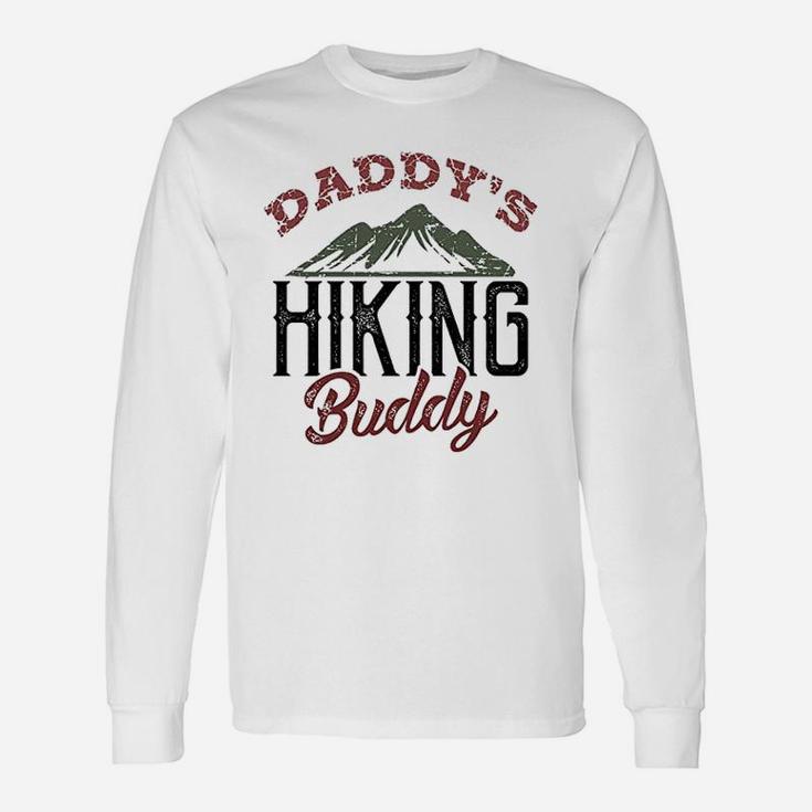 Funny Baby Rompers And Bodysuits Daddy Hiking Buddy Royaltee Camping Unisex Long Sleeve