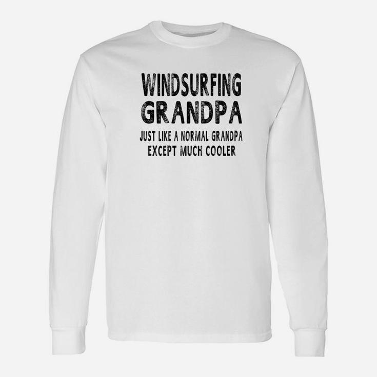 Mens Windsurfing Grandpa Fathers Day Gifts Grandpa Mens Unisex Long Sleeve