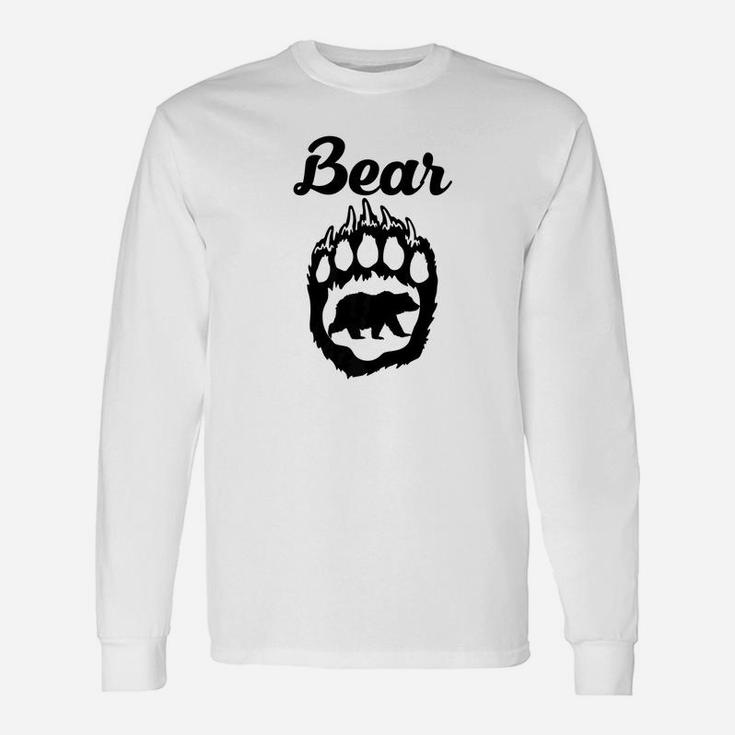 Retro Bear Vintage Funny Love Camping Gift Unisex Long Sleeve
