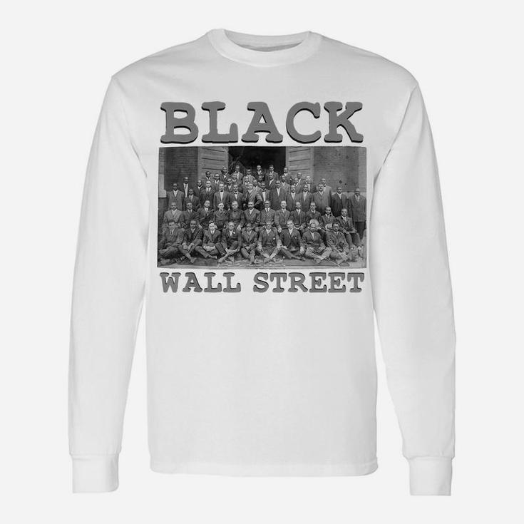Vintage Black Business Black History Month Black Wall Street Unisex Long Sleeve