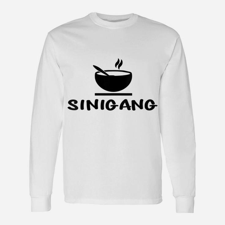 Womens Sinigang Filipino Soup Philippines Pinoy Funny Food Unisex Long Sleeve