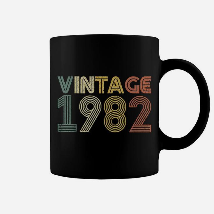 37Th Birthday T Shirt Gift Vintage 1982 Classic Men Women Coffee Mug