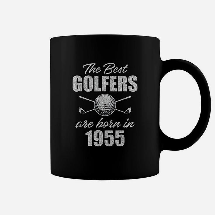 66 Year Old Golfer Golfing 1955 66th Birthday Coffee Mug