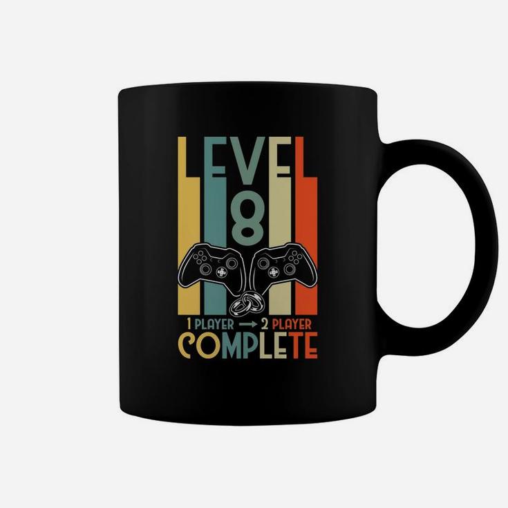 8Th Anniversary Gifts For Him Her Level 8 Complete Wedding Coffee Mug