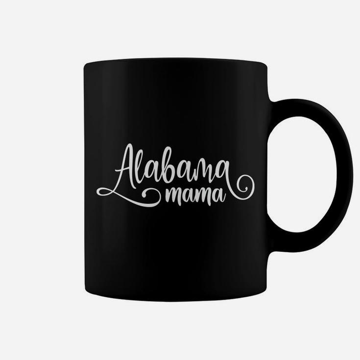 Alabama Mama Cute Fancy White Script Design Bama Mom Mother Sweatshirt Coffee Mug