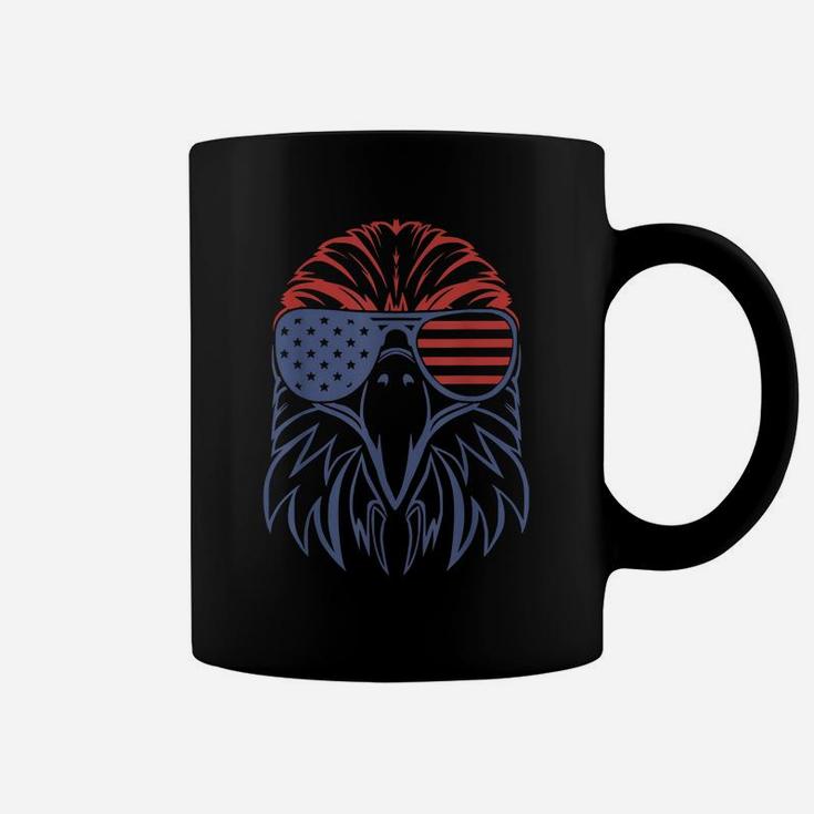 American Bald Eagle Usa Flag Shirt 4Th Of July Eagle Usa Coffee Mug