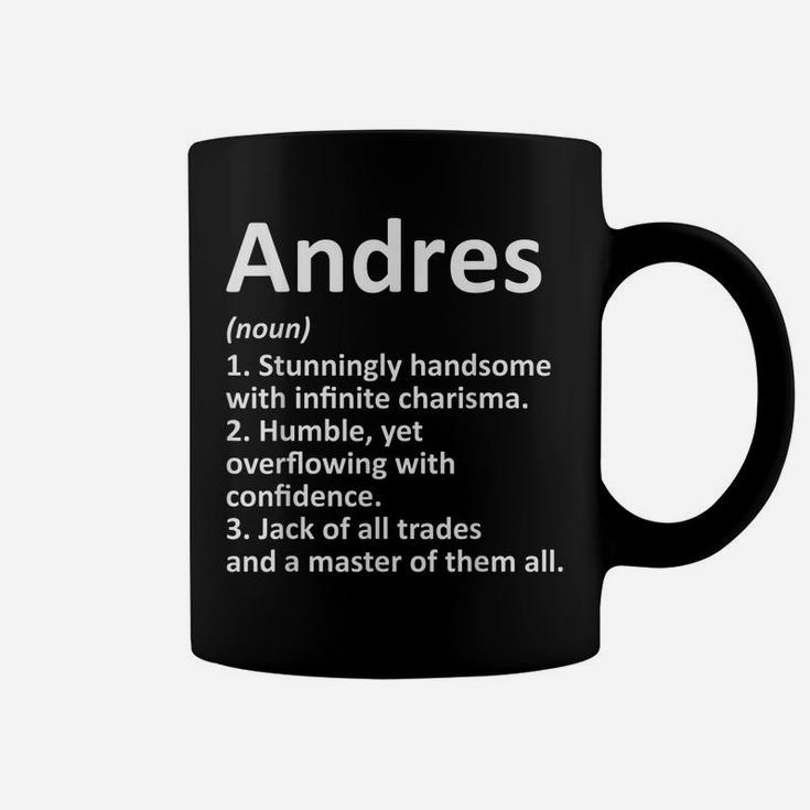 ANDRES Definition Personalized Name Funny Birthday Gift Idea Coffee Mug
