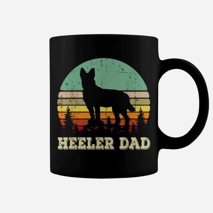 Australian Cattle Dog Red Blue Pet Heeler Dad Cute Mens Gift Coffee Mug
