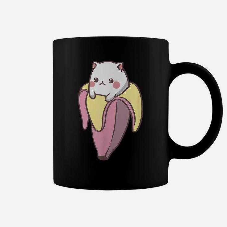 Banana Cat Funny Kawaii Bananya Gift Bday Coffee Mug
