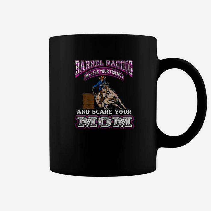 Barrel Racing Horse Girls Horse Lover Rider Gifts Funny Tee Coffee Mug