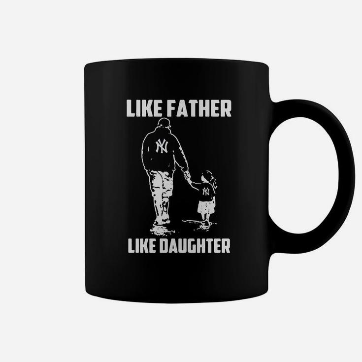 Baseball Like Father Like Daughter Ny Coffee Mug