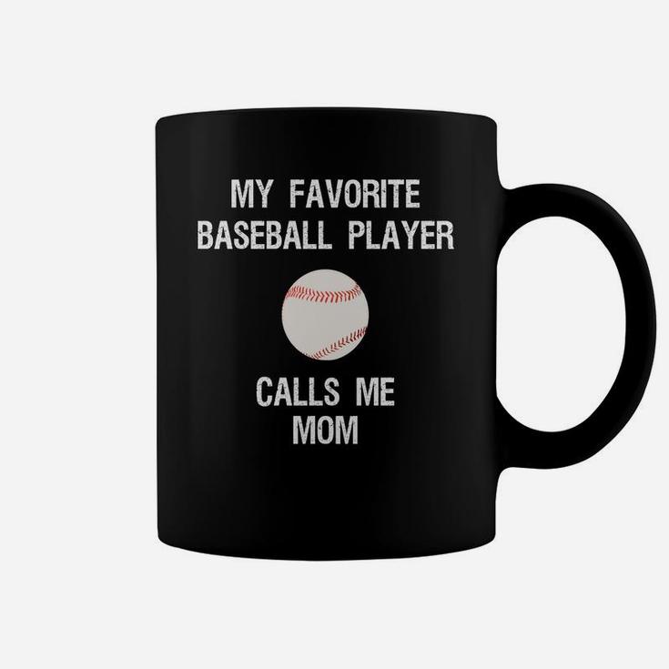 Baseball Mom Shirt - Funny Proud Baseball Mom Favorite Coffee Mug