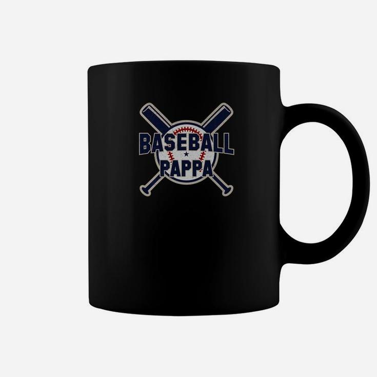 Baseball Pappa Fathers Day Gifts For Softball Grandpa Men Premium Coffee Mug