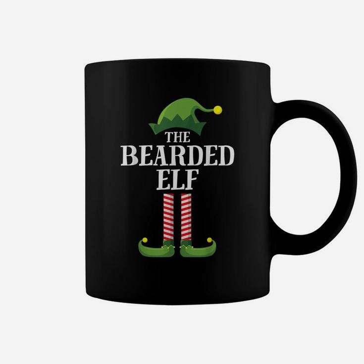 Bearded Elf Matching Family Group Christmas Party Pajama Coffee Mug