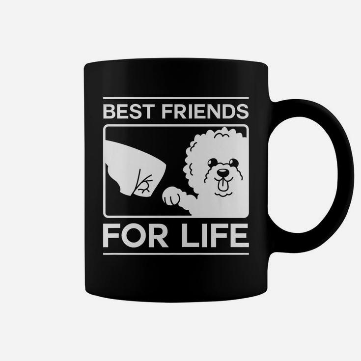 Best Friends For Life Bichon Frise Dog Owner Christmas Gift Coffee Mug