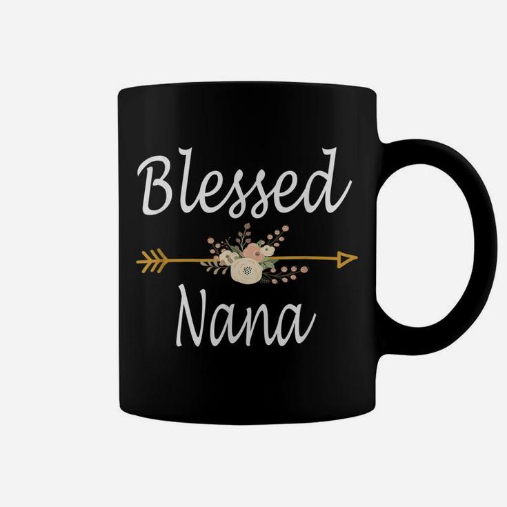 Blessed Nana Shirt Cute Thanksgiving Christmas Gifts Coffee Mug