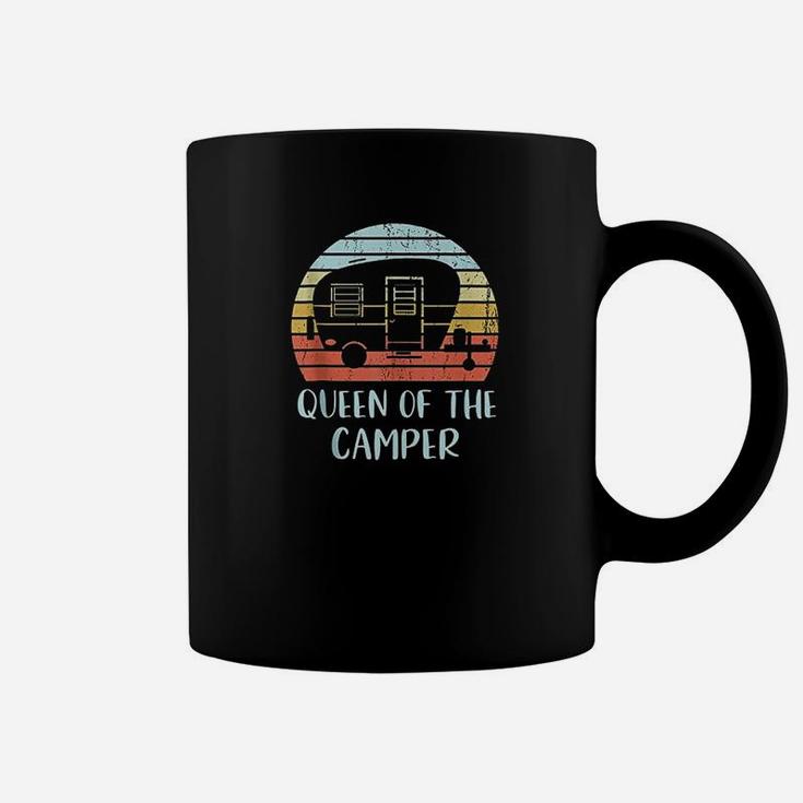 Camper Queen Classy Sassy Camping Queen Of The Camper Coffee Mug