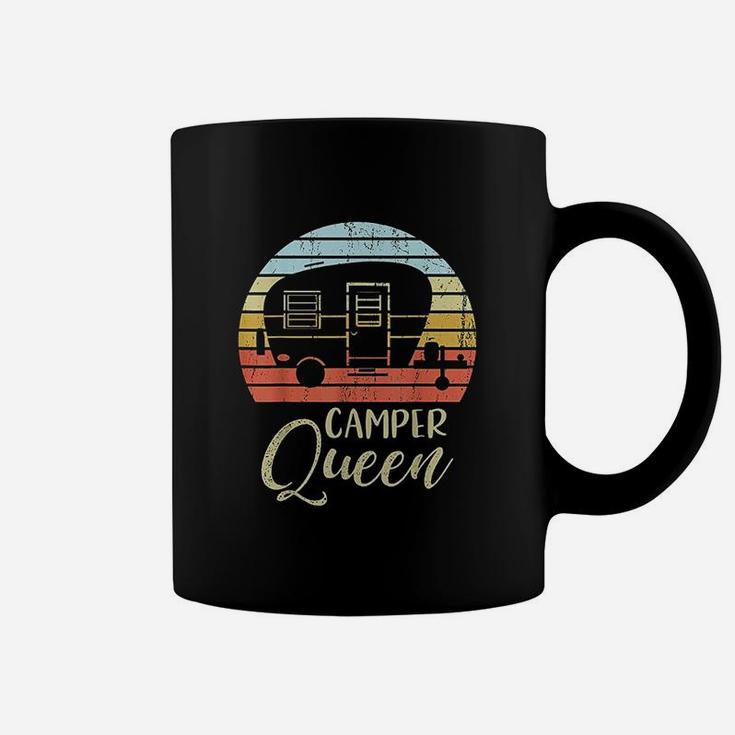 Camper Queen Classy Sassy Smart Assy Matching Couple Camping Coffee Mug